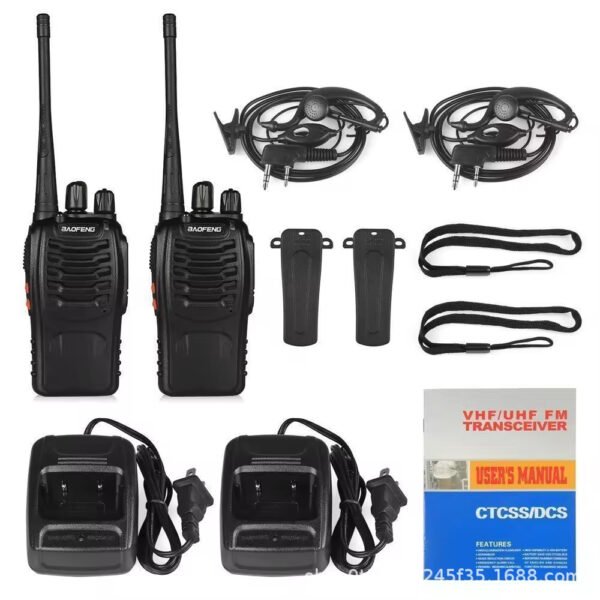 Baofeng-intercomunicador portátil BF-88E PMR